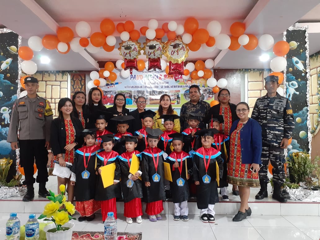 PAUD Mekar Bangsa Meluluskan 12 Anak ke Jenjang Lanjutan